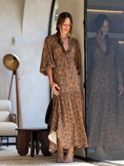 Vestido Paisley Estampado