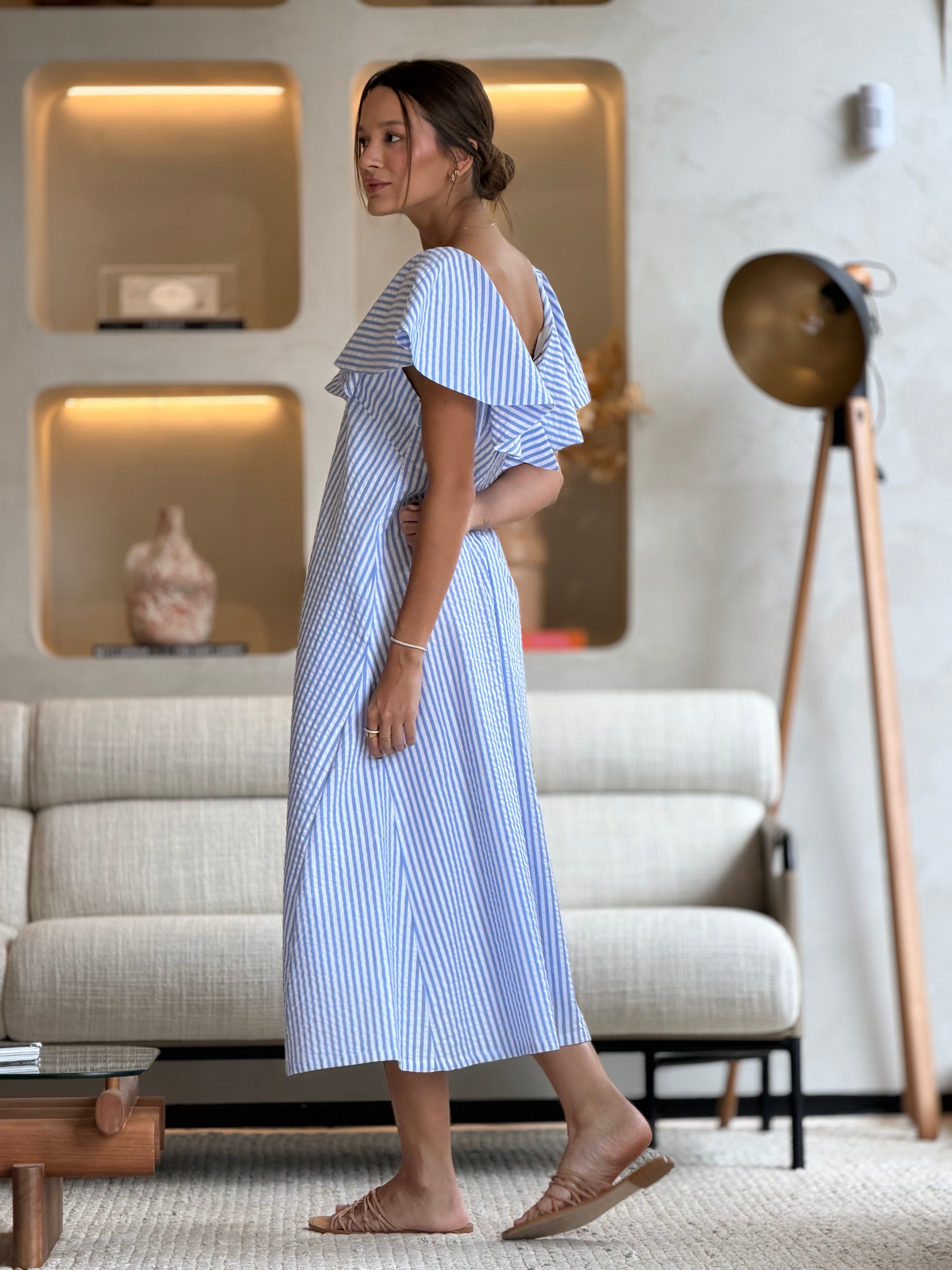 Vestido Leopoldina Listras