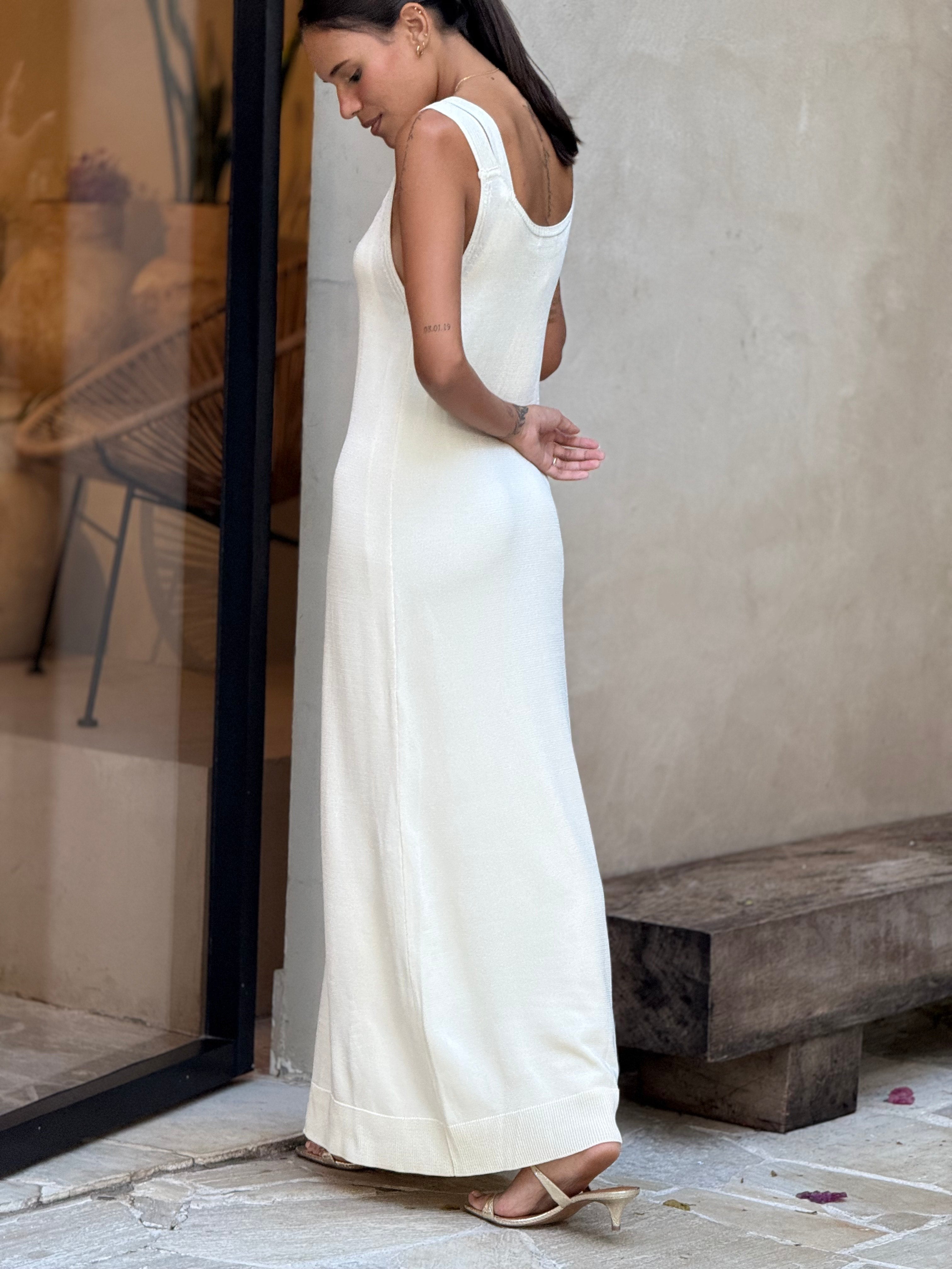 Vestido Pontilhado