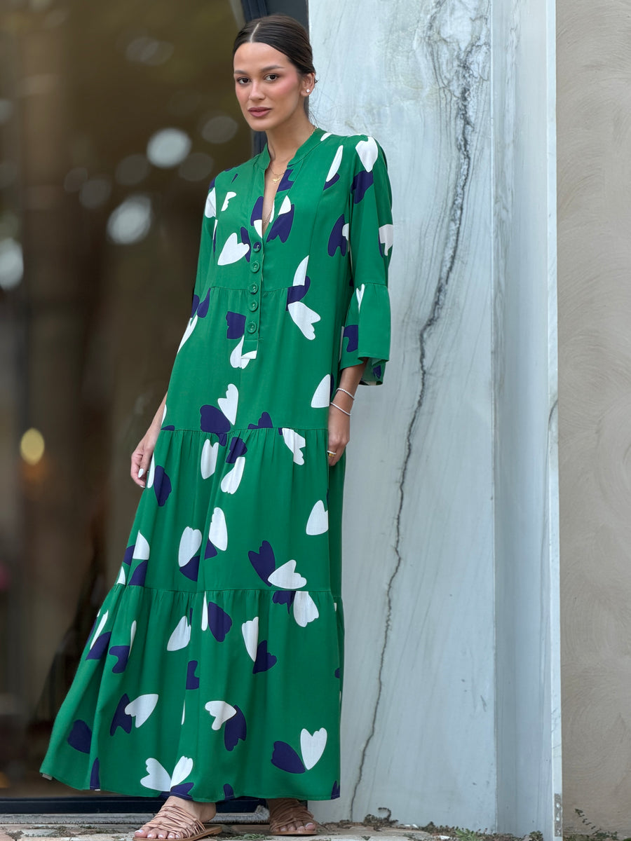 Vestido Gaya est. Coração