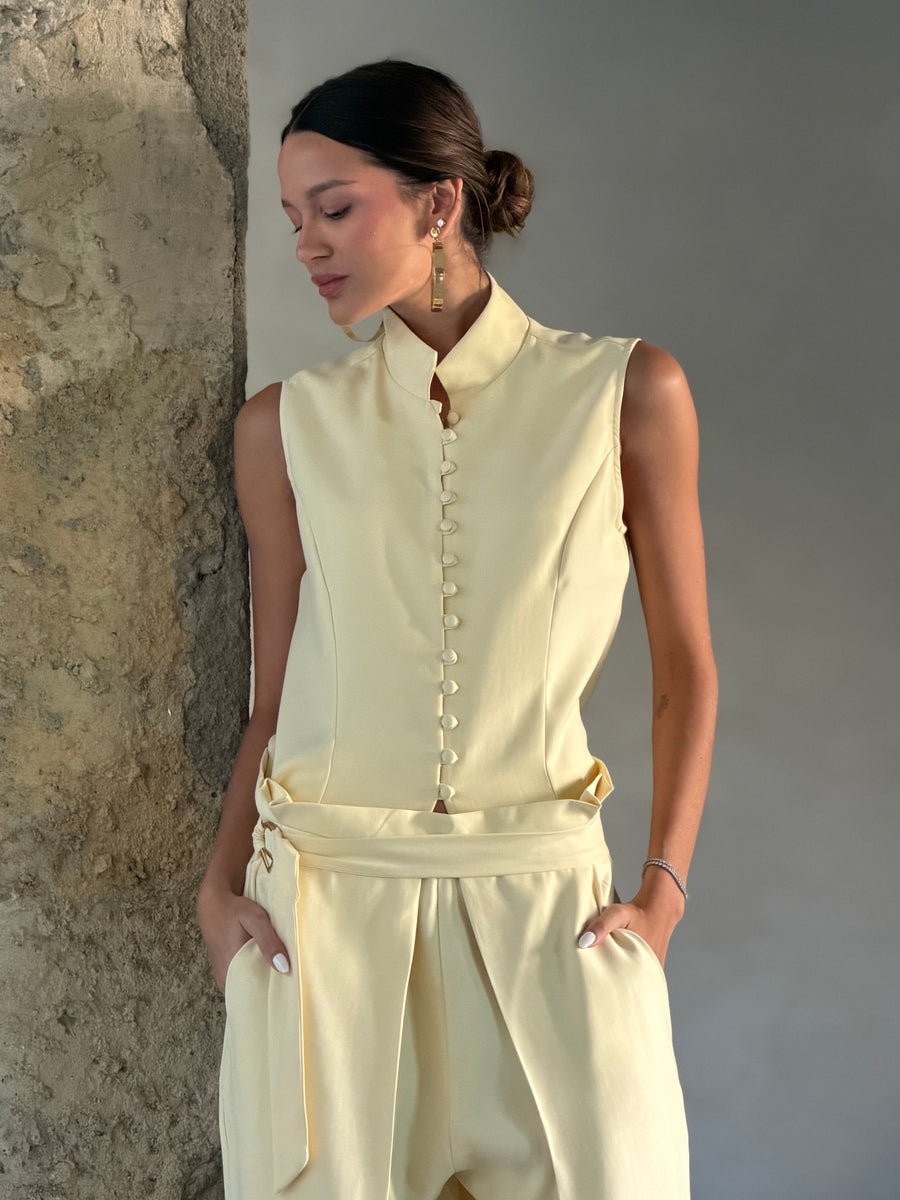 Calça Pantalona Fivela
