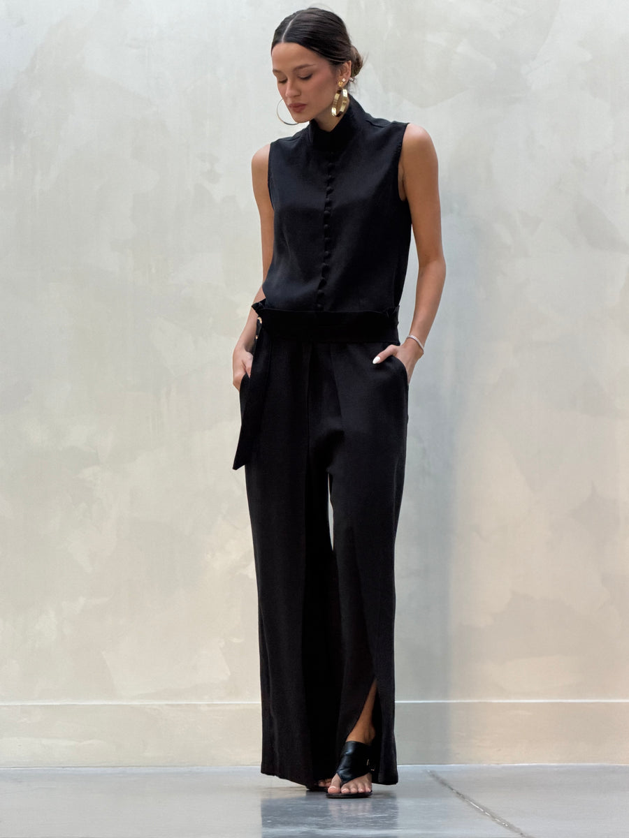Calça Pantalona Fivela