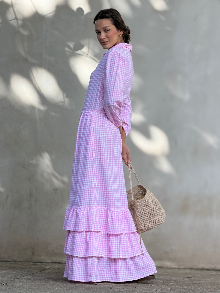 Vestido Leonor Xadrez