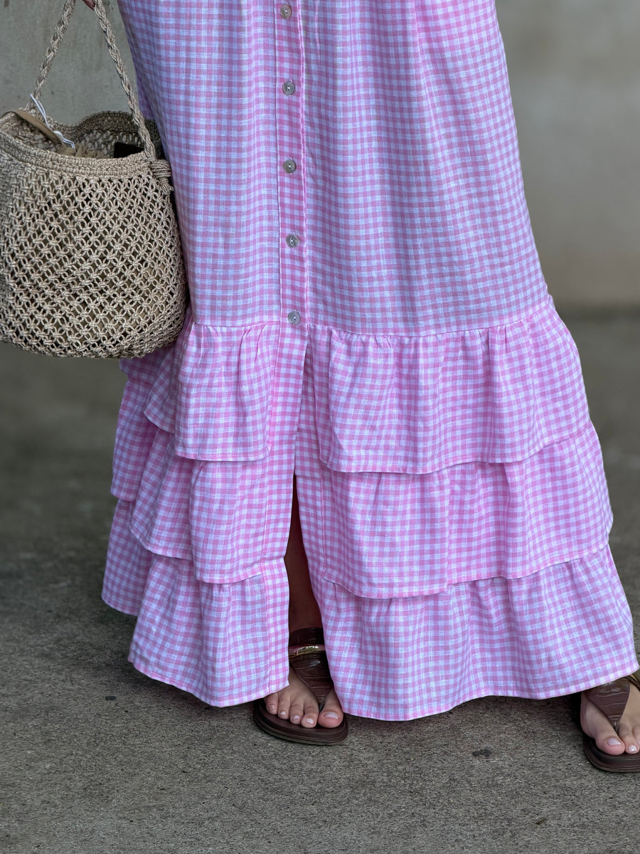 Vestido Leonor Xadrez
