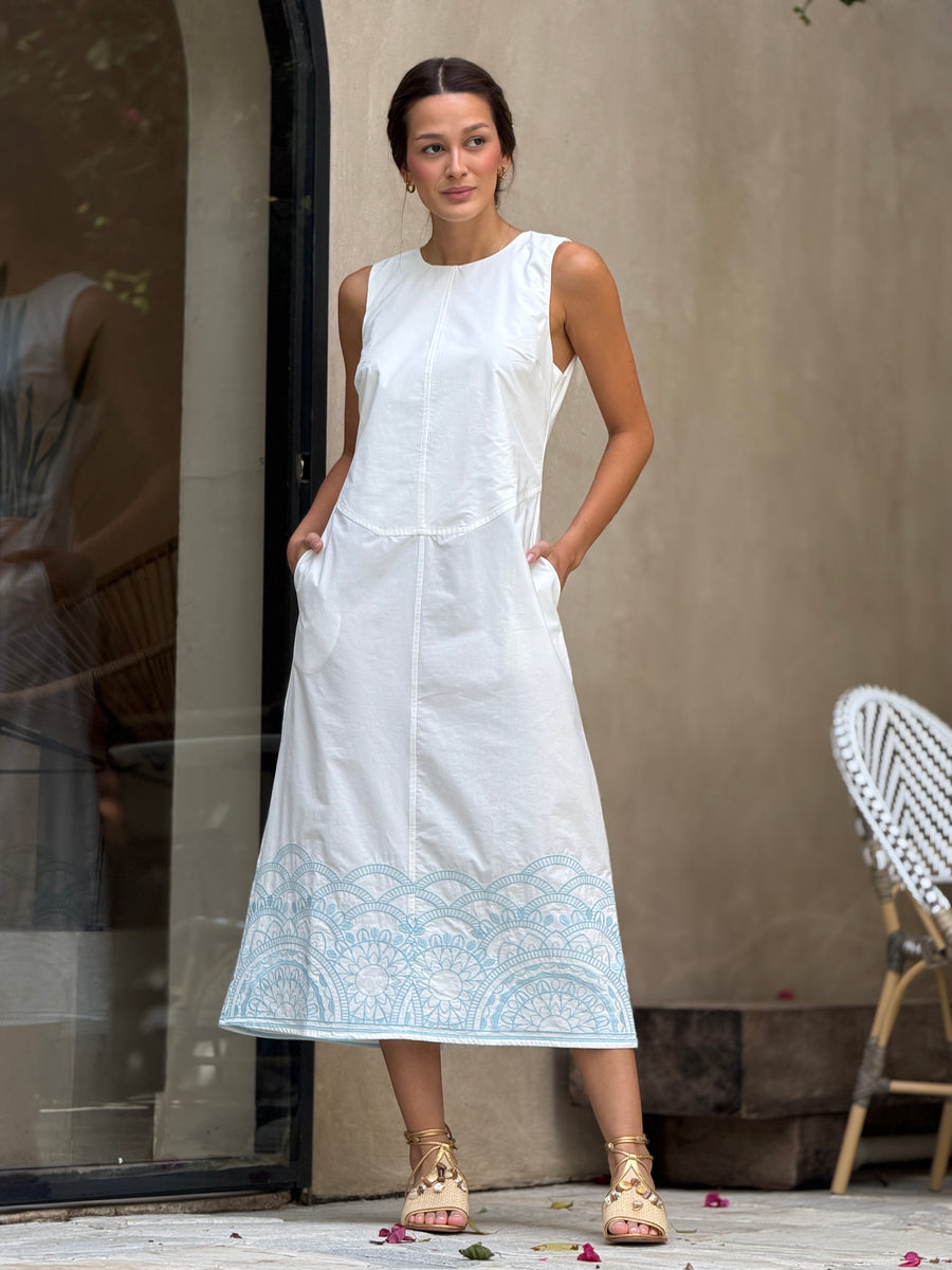 Vestido Cristina Bordado