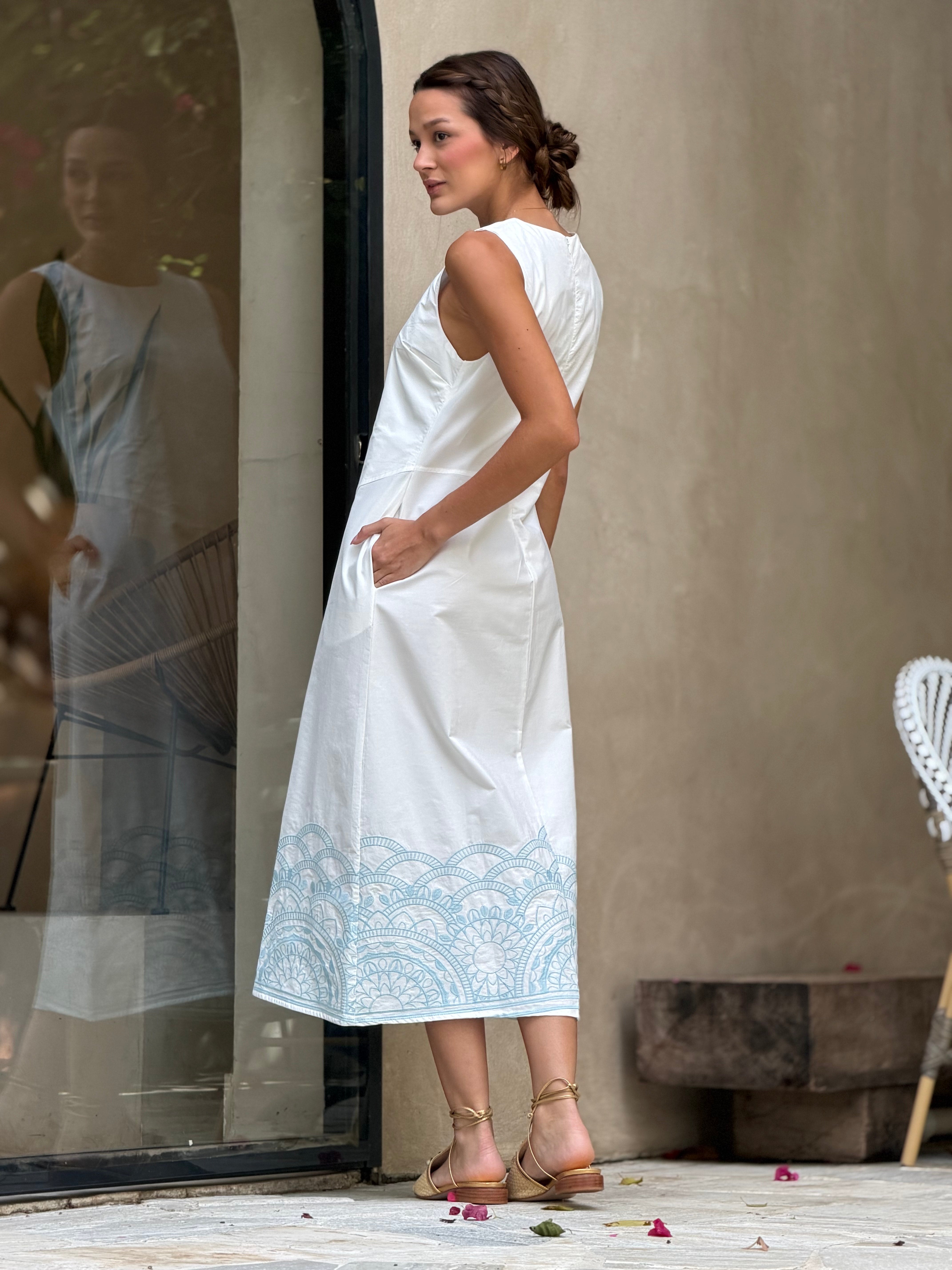 Vestido Cristina Bordado