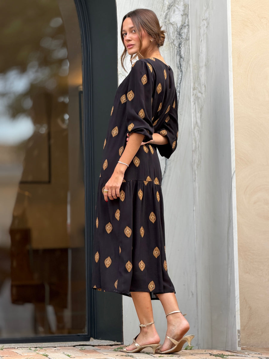 Vestido Alba Bordado