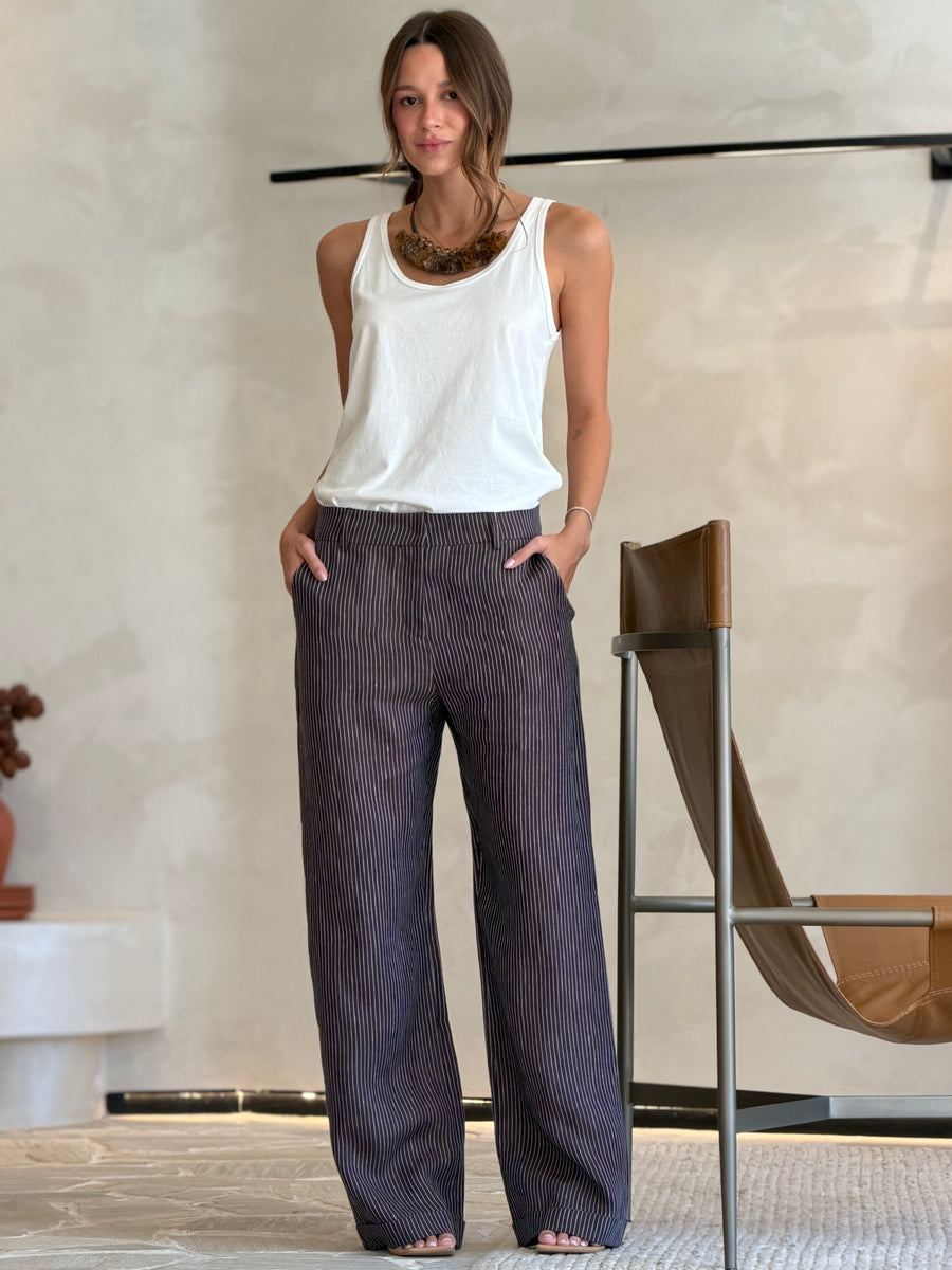 Calça Risca de Giz