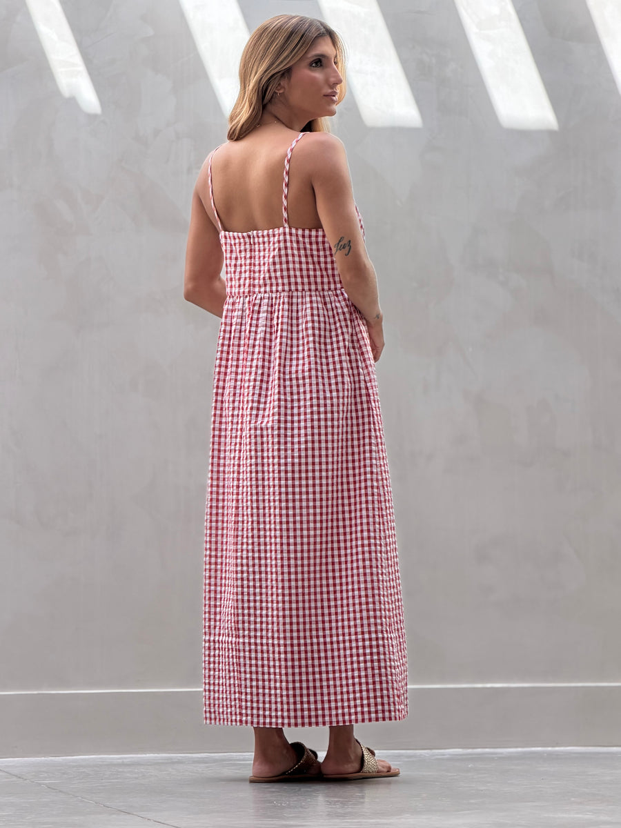 Vestido Aurora Xadrez