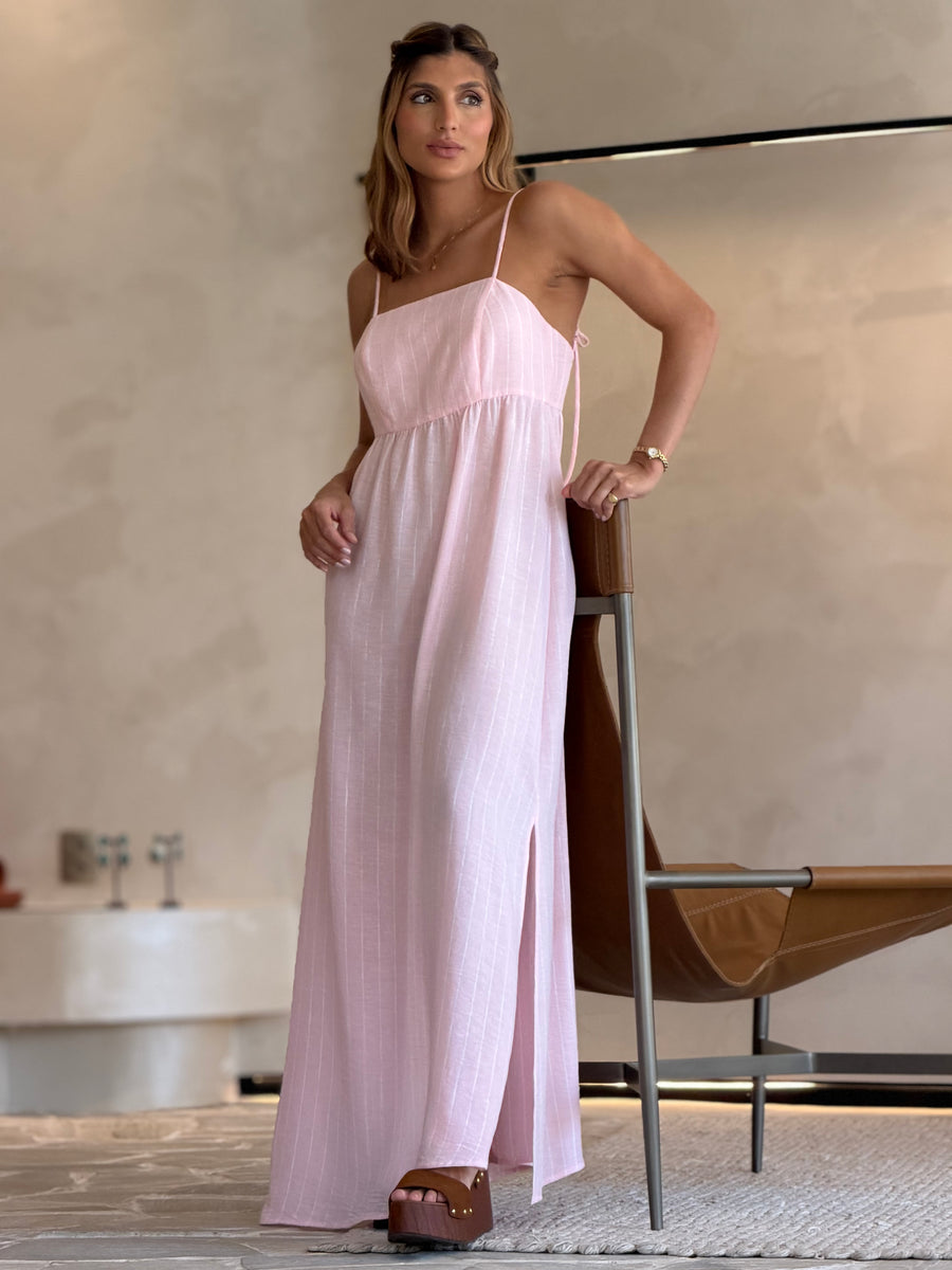 Vestido Luíza Listrado