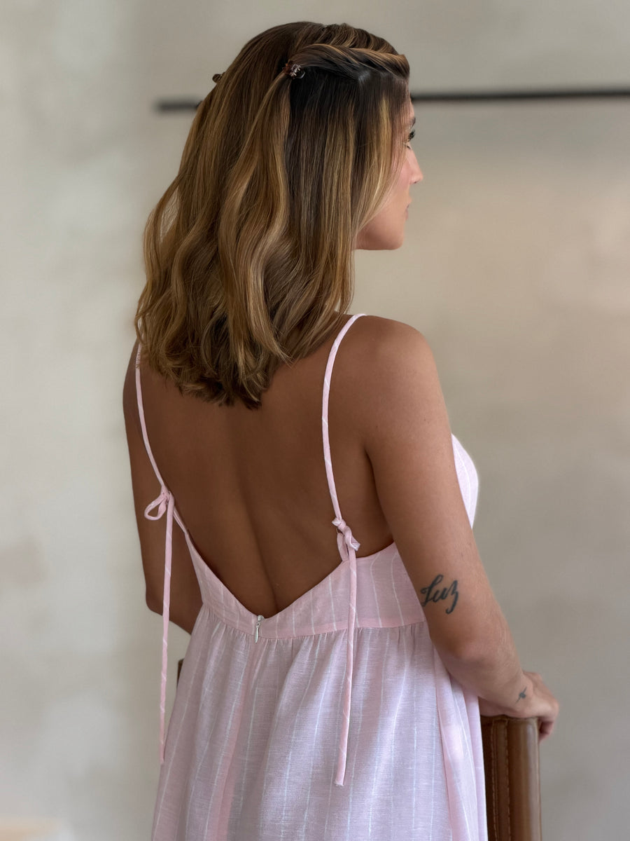 Vestido Luíza Listrado