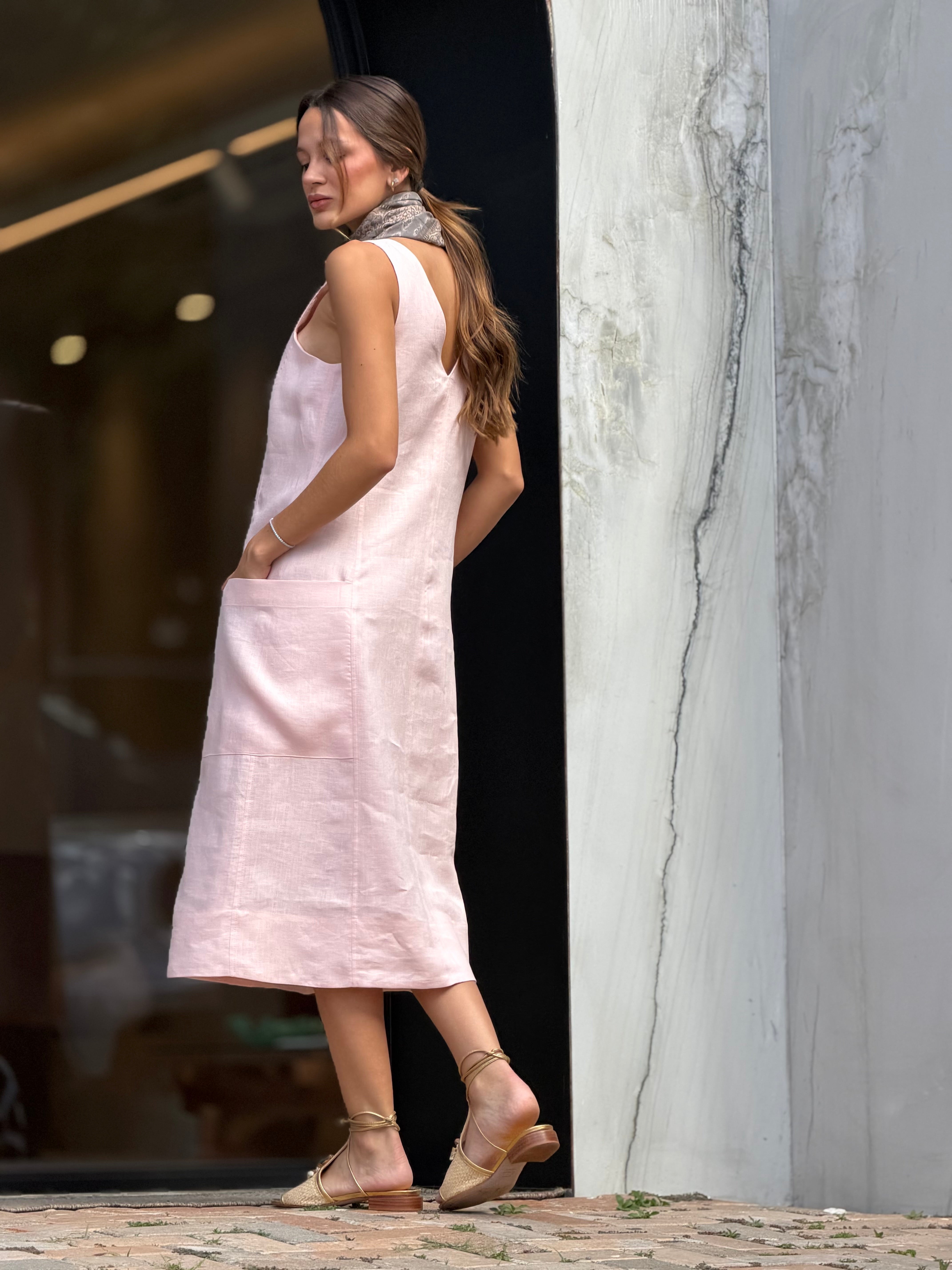 Vestido Lorena Linho
