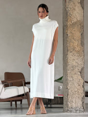 Vestido Gola Alta