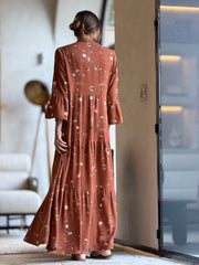 Vestido Gaya Folhas