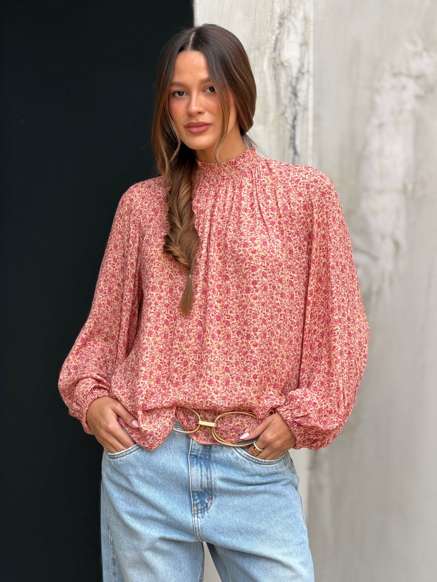Blusa Gola Floral