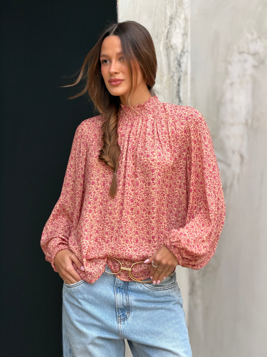 Blusa Gola Floral