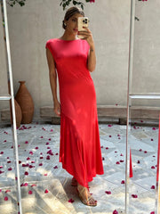 Vestido Midi Decote