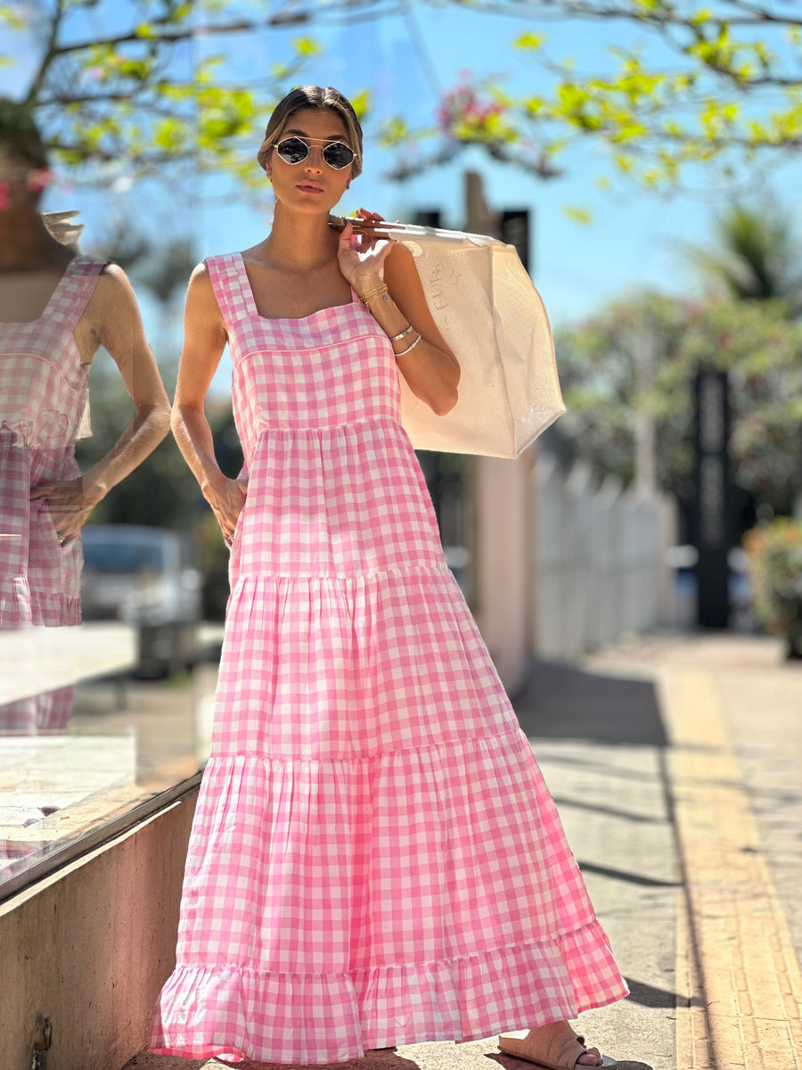 Vestido Alegra Xadrez